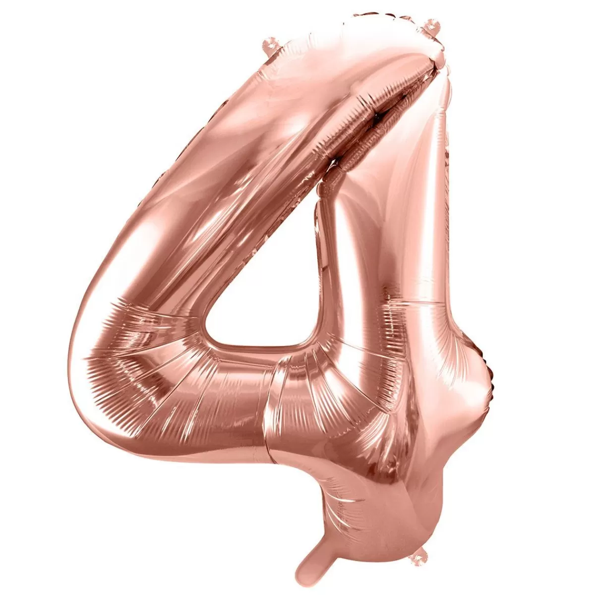 Cheap Balon Pink Metal Foliowy Cyfra "4" 86 Cm Sale