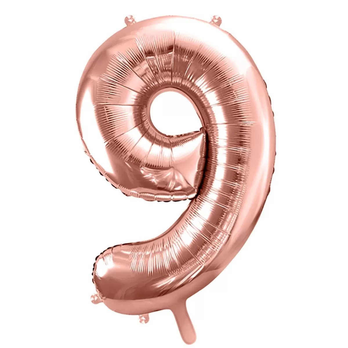 Clearance Balon Pink Metal Foliowy Cyfra "9" 86 Cm Sale