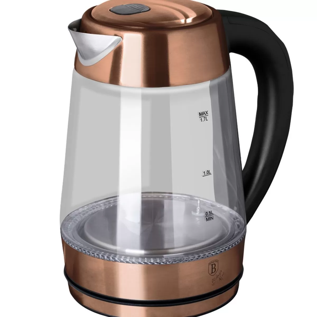 Store Czajnik Elektryczny Rose Gold Z Regulacja Temperatury 1,7 L Sprzęt Agd