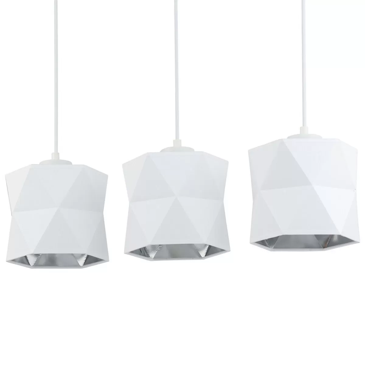 Best Sale Lampa Siro White Wiszaca Kolo 3-Punktowa 230 V Lampy Wiszące 3-Punktowe