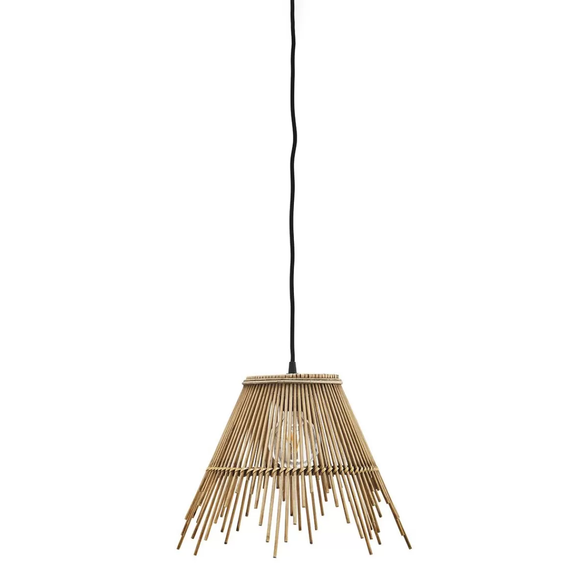 New Lampa Sufitowa Boho Bambusowa 35X26,5 Cm Sale