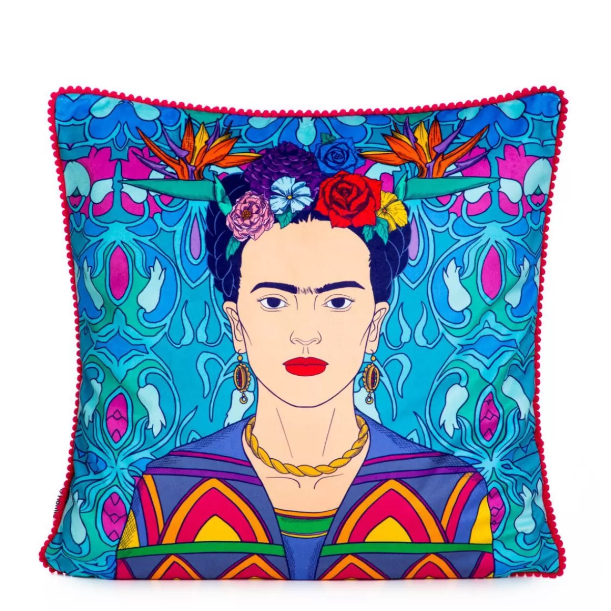 Best Poszewka Frida Kahlo Z Lamowka 45X45 Cm Poszewki Na Poduszki