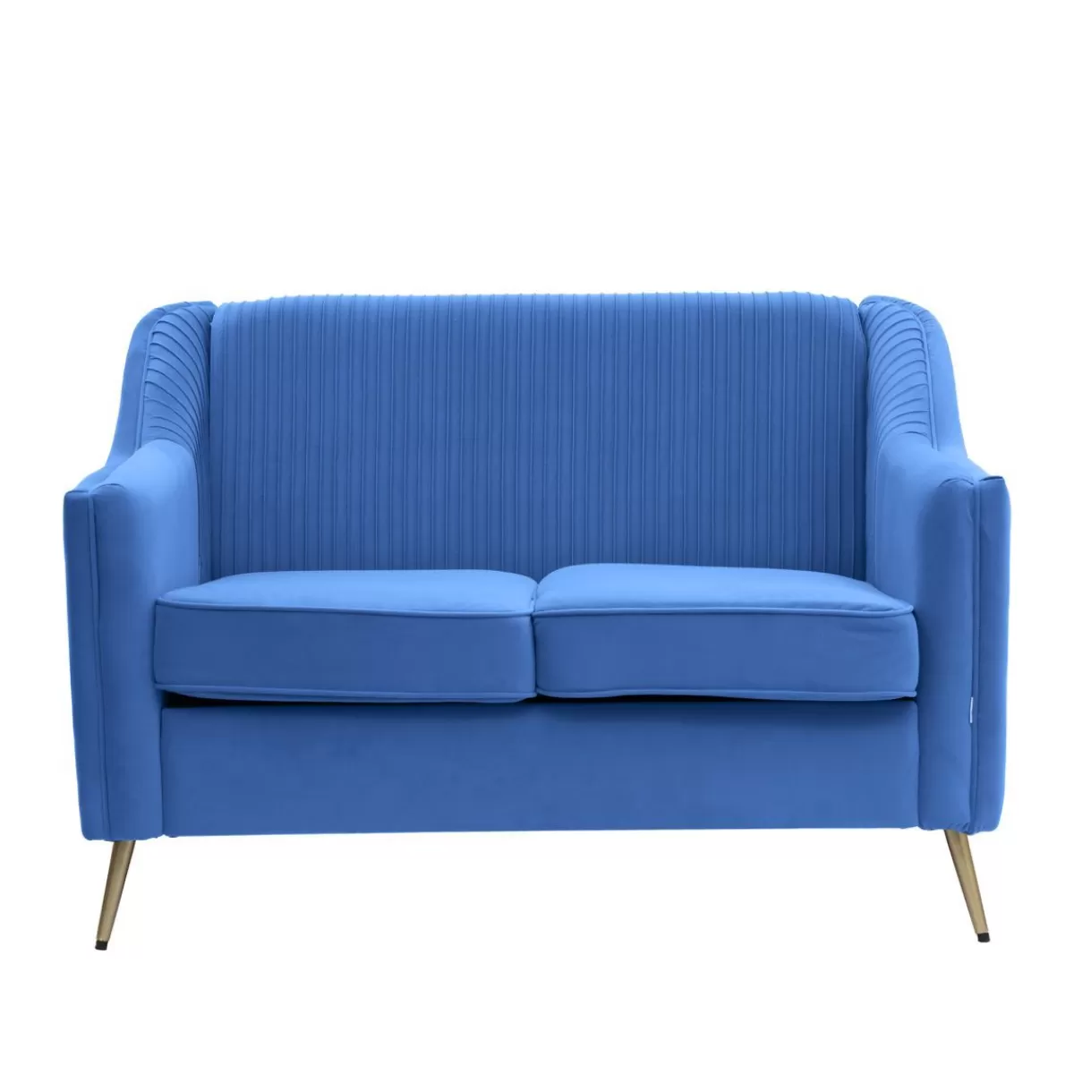 Flash Sale Sofa Avant Sofa 2-Osobowa, Welurowa Granatowa 127X82X81.5 Cm Sofy